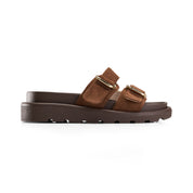 Soft Touch Wide Strap - Brown