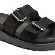 Soft Touch Wide Strap - Black