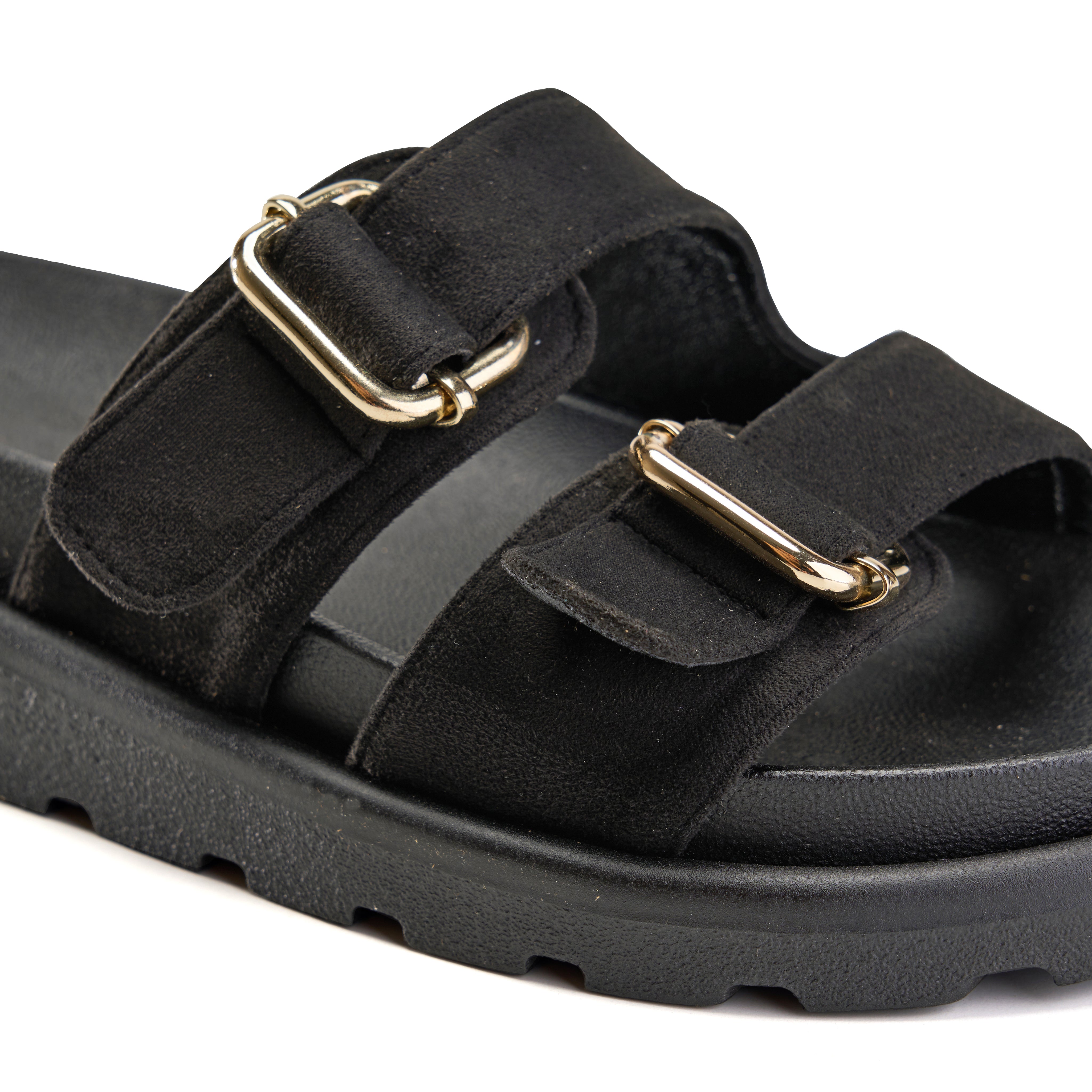 Soft Touch Wide Strap - Black