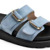 Soft Touch Wide Strap - Baby Blue