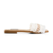 Handcrafted Look Twisted Strap - Beige