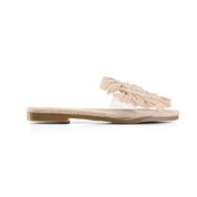 Bohemian Braided Toe Ring - Beige