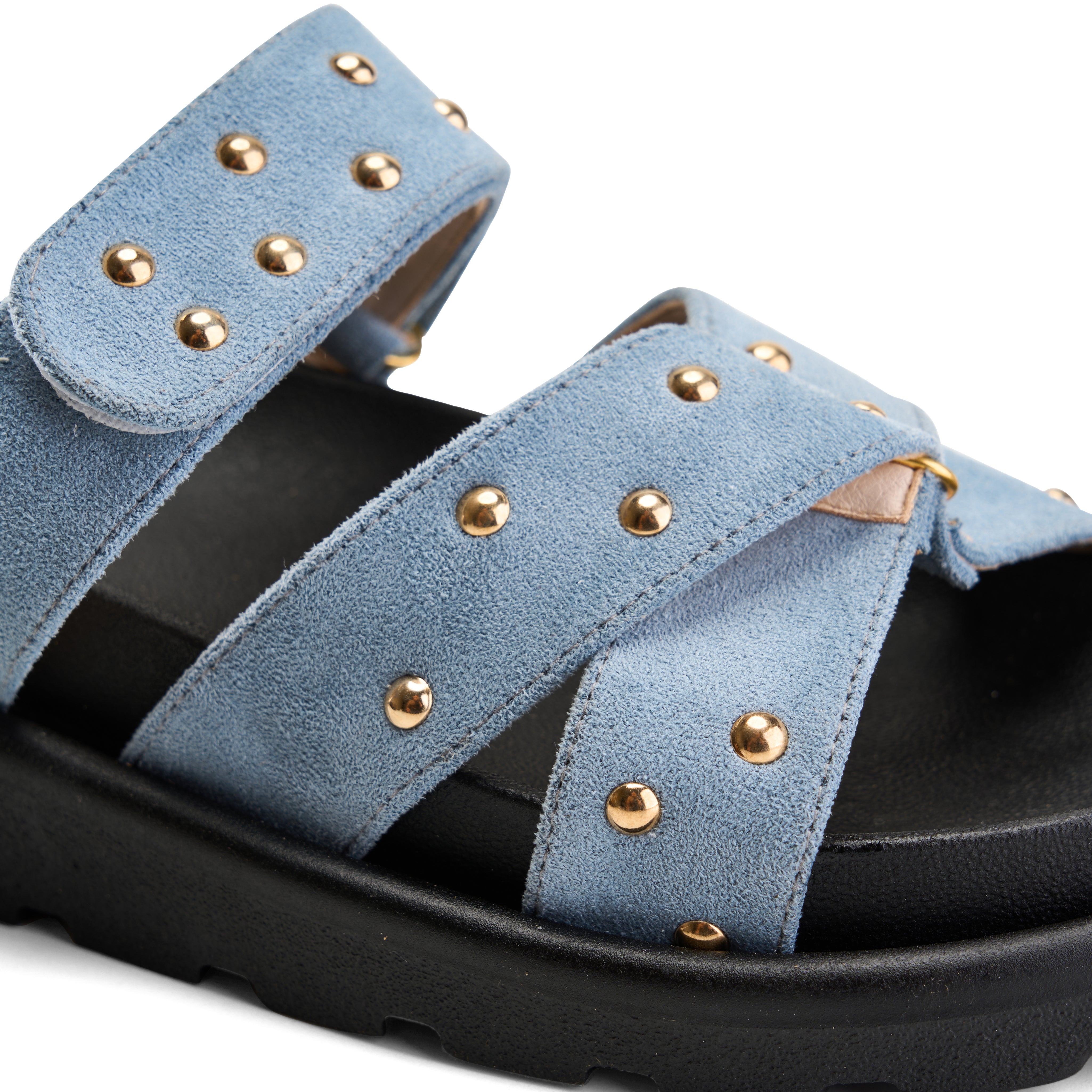 Textured Pearl-Look - Baby blue