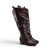 Rodeo Knee-High Boots - Brown