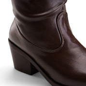 Rodeo Knee-High Boots - Brown
