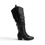 Rodeo Knee-High Boots - Black