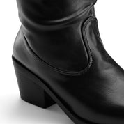 Rodeo Knee-High Boots - Black