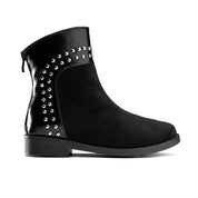 Glam Rock Ankle Boot - Black