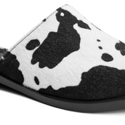 Patterned Flat Slide - Black