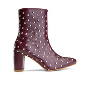 Domina Stiletto Bootie - Maroon
