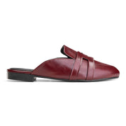 Cutout Band Flat Slide - Maroon