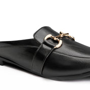 Flat Metal Accent Slide - Black