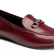 Classic Metal Flat - Maroon