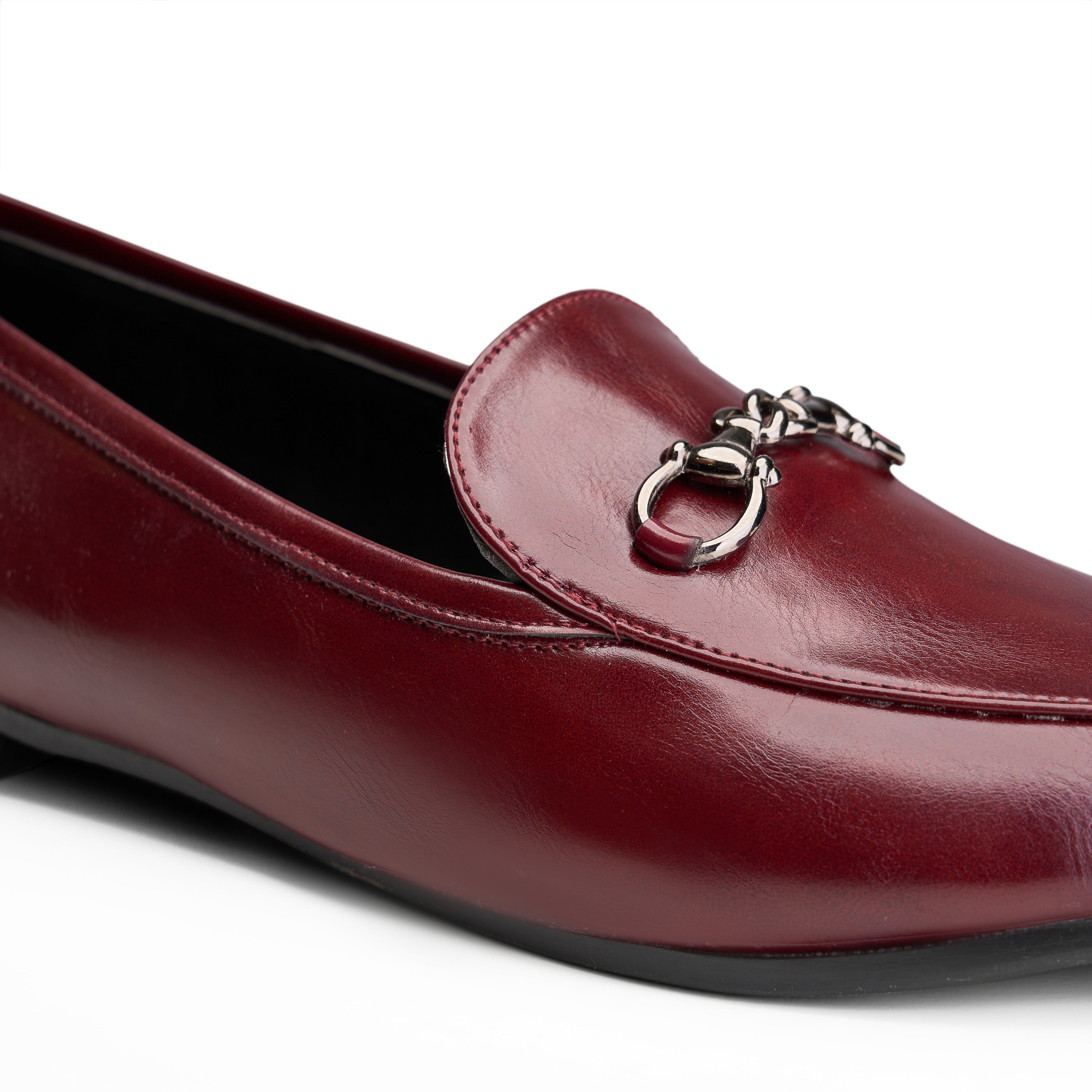 Classic Metal Flat - Maroon