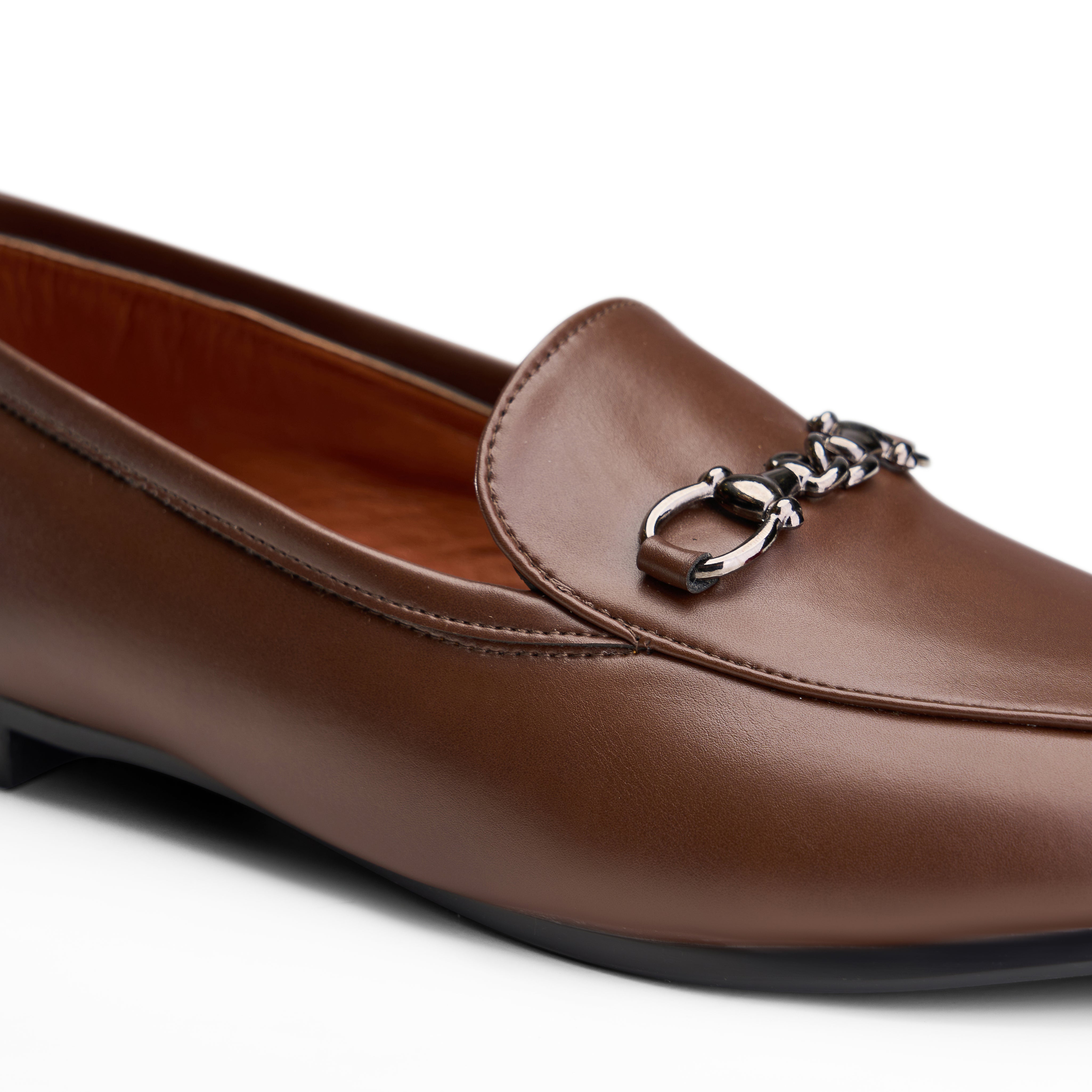 Classic Metal Flat - Brown