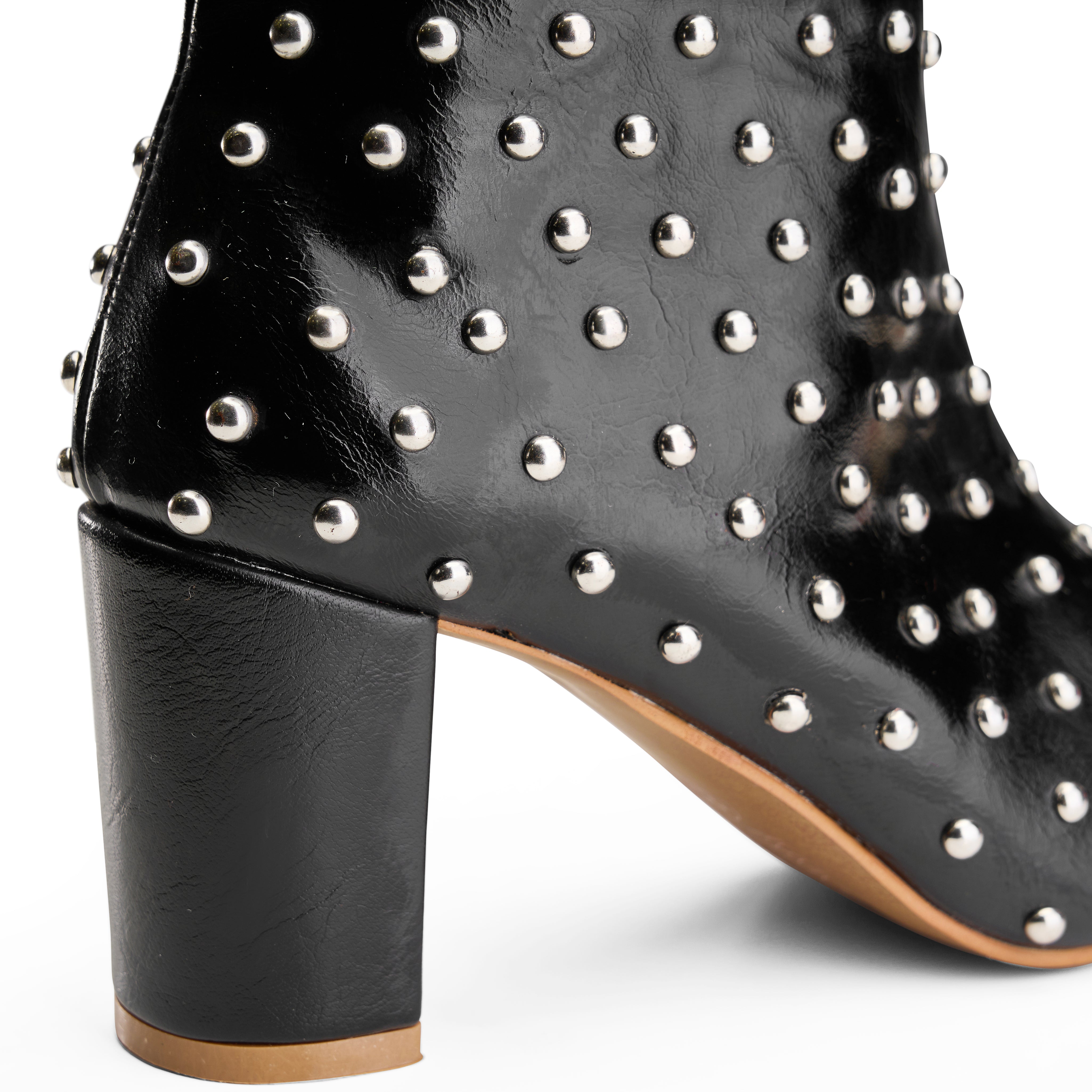 Domina Stiletto Bootie - Black