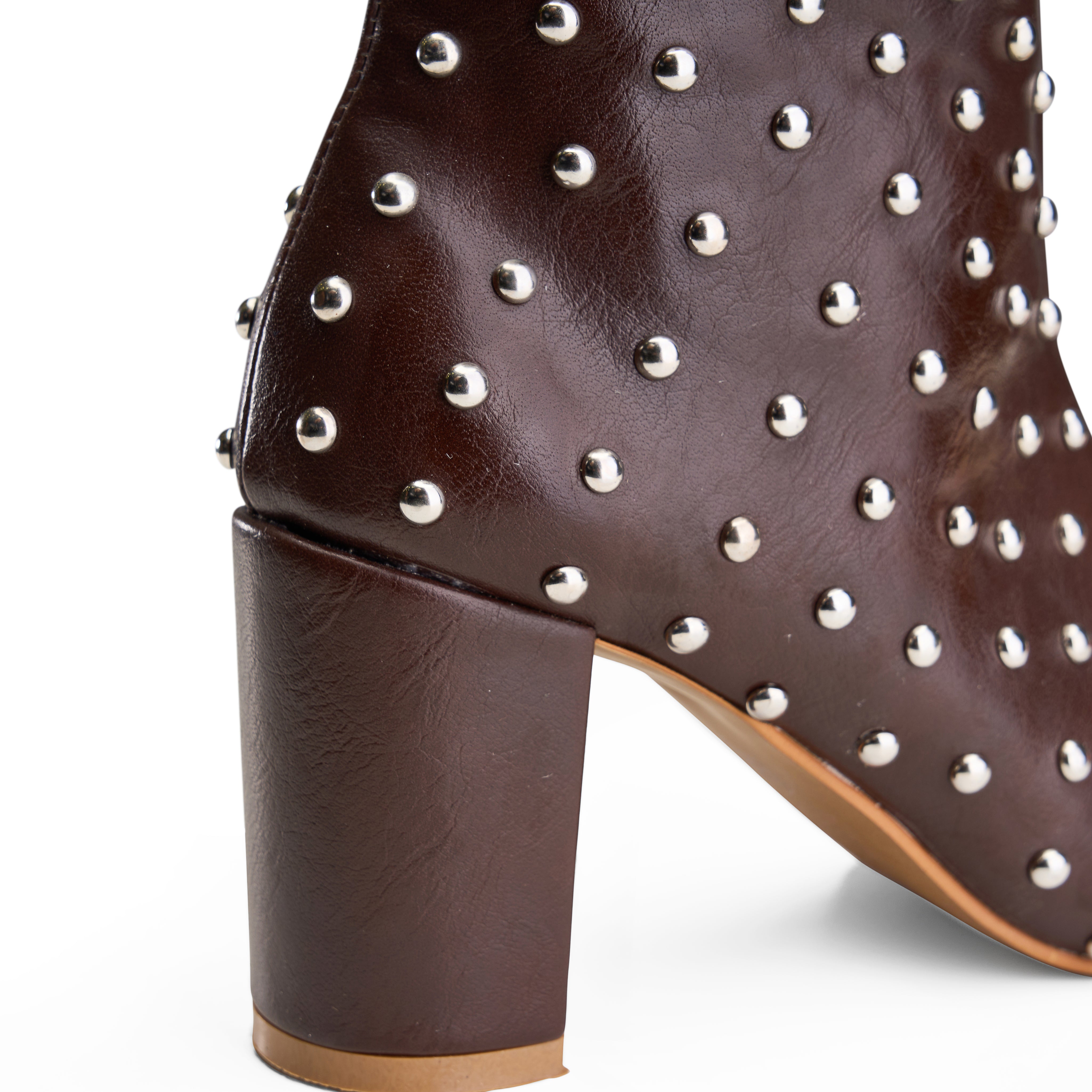 Domina Stiletto Bootie - Brown