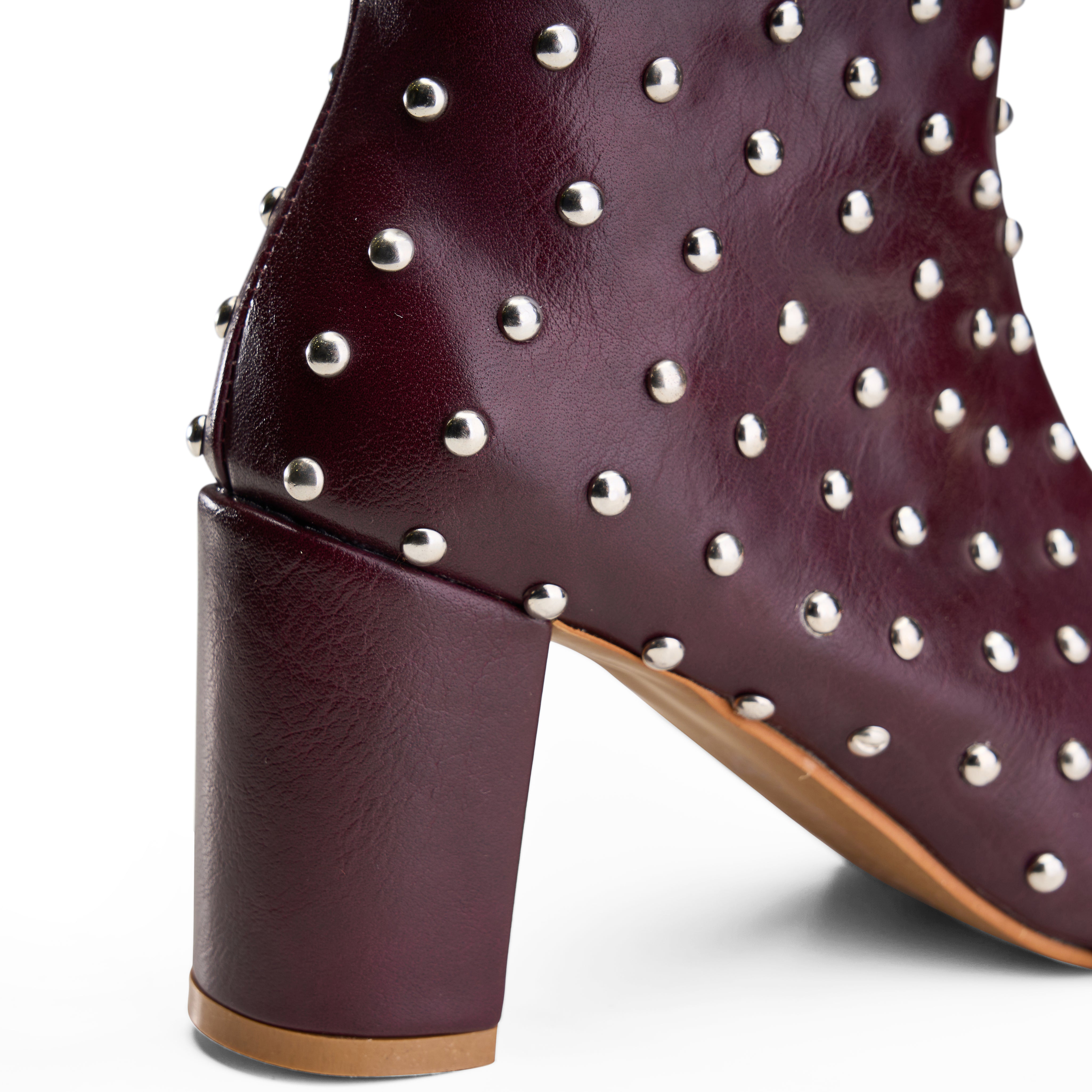 Domina Stiletto Bootie - Maroon