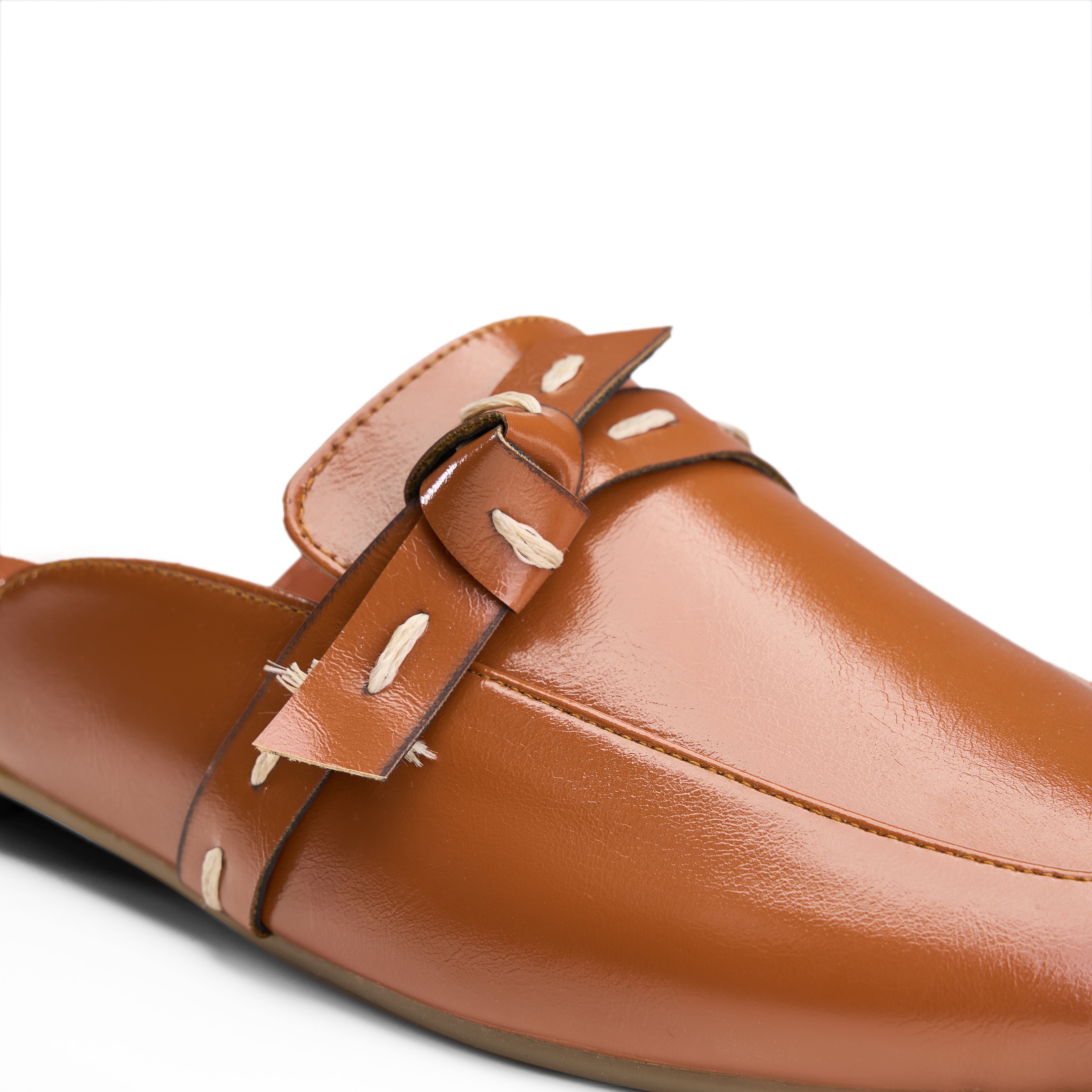 Stud Detail Loafer Mule - Havan