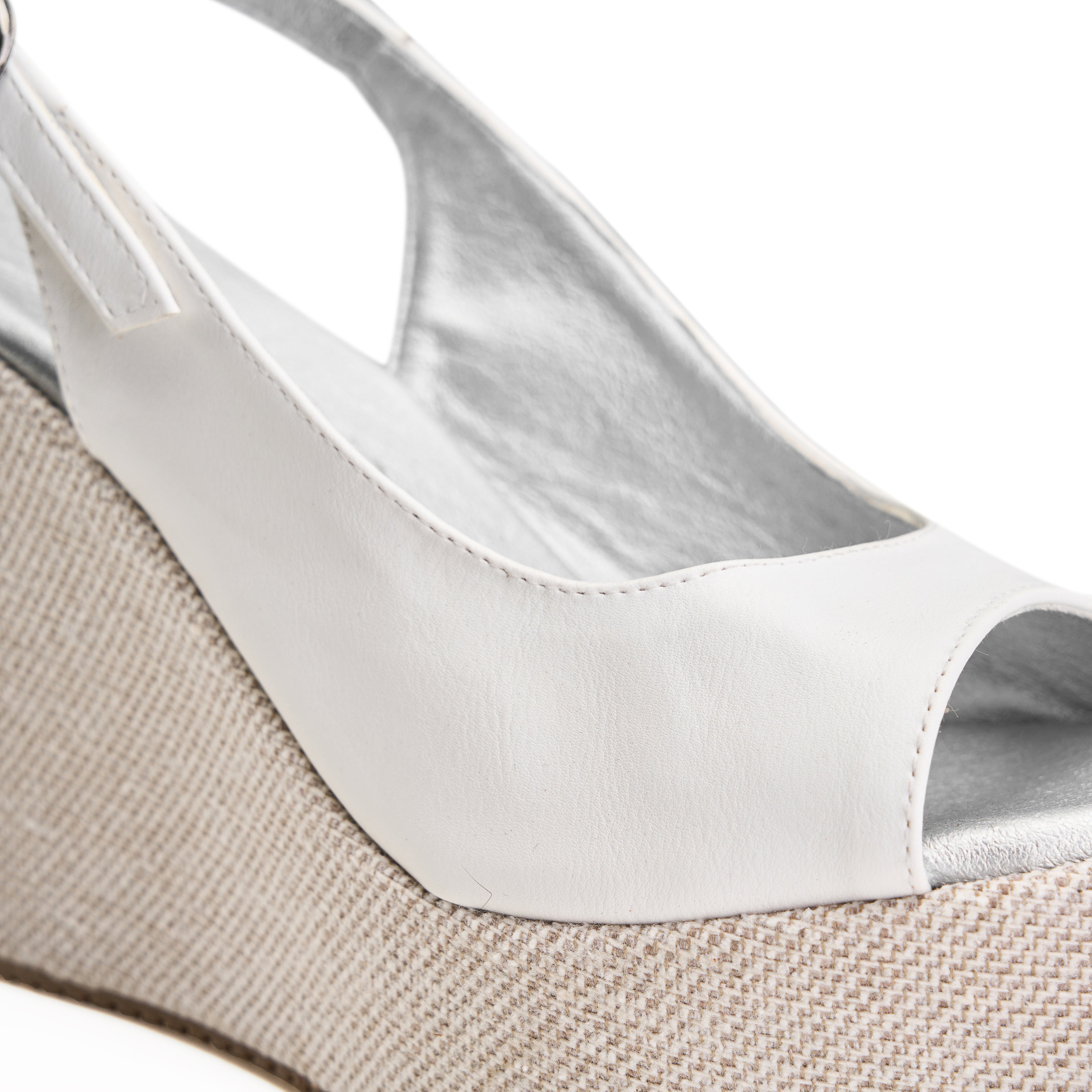 Vallora Wedges Heels - White