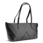 Architectural Wrap Shoulder Bag - Black
