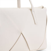 Architectural Wrap Shoulder Bag - White
