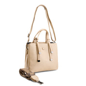Top-Handle Crossbody Bag - cafe
