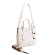 Top-Handle Crossbody Bag - Beige