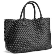 Braided Shoulder Bag - Black
