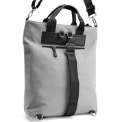 Nylon Tote Backpack - Gray