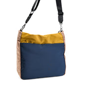 Puffer Sling Carryall Bag - dark blue
