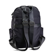 Motif Detail Full-Zip Backpack