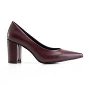 Classic High-Vamp Pump - Maroon