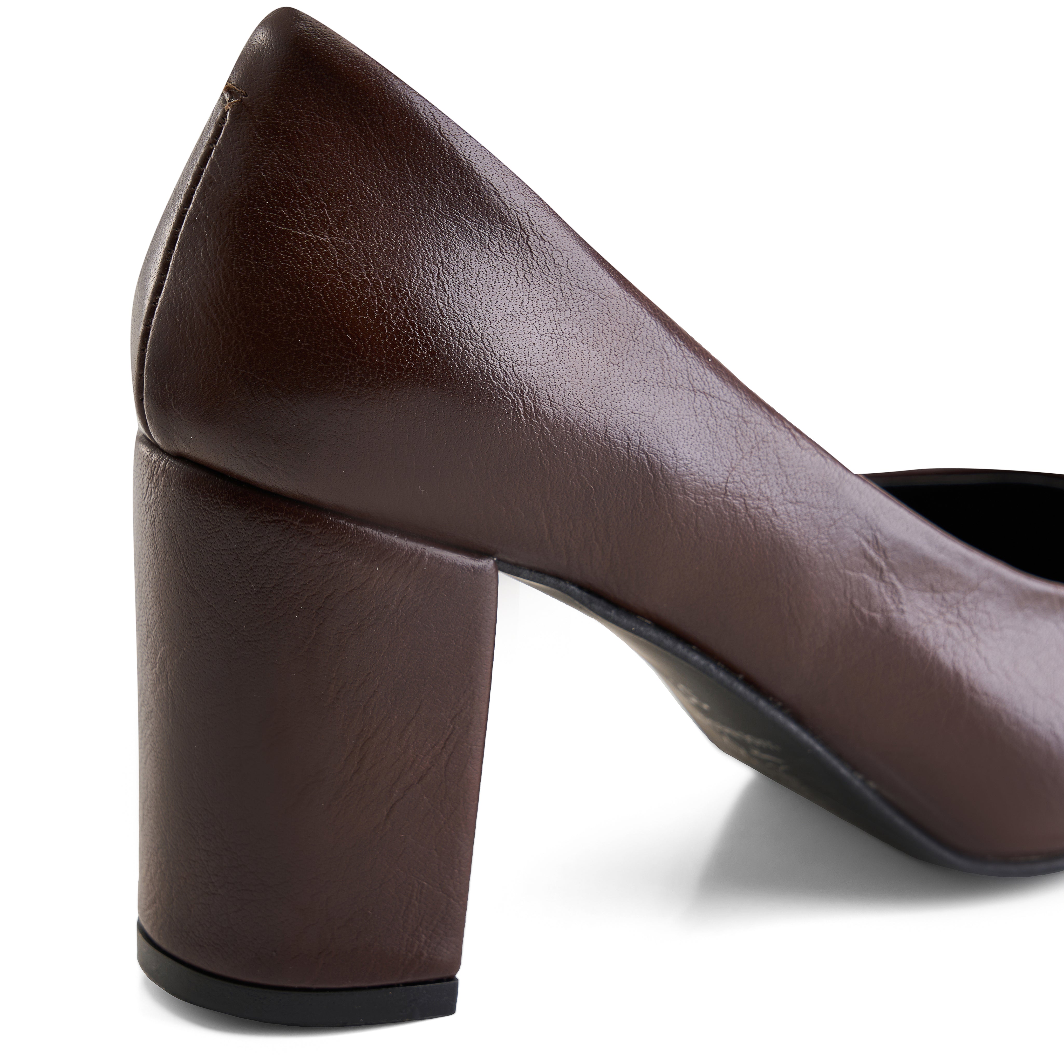 Classic High-Vamp Pump - Brown