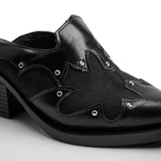 Rocker Cowgirl Mule - Black
