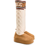 Knit-Cuff Tall Cozy Boot - Havan