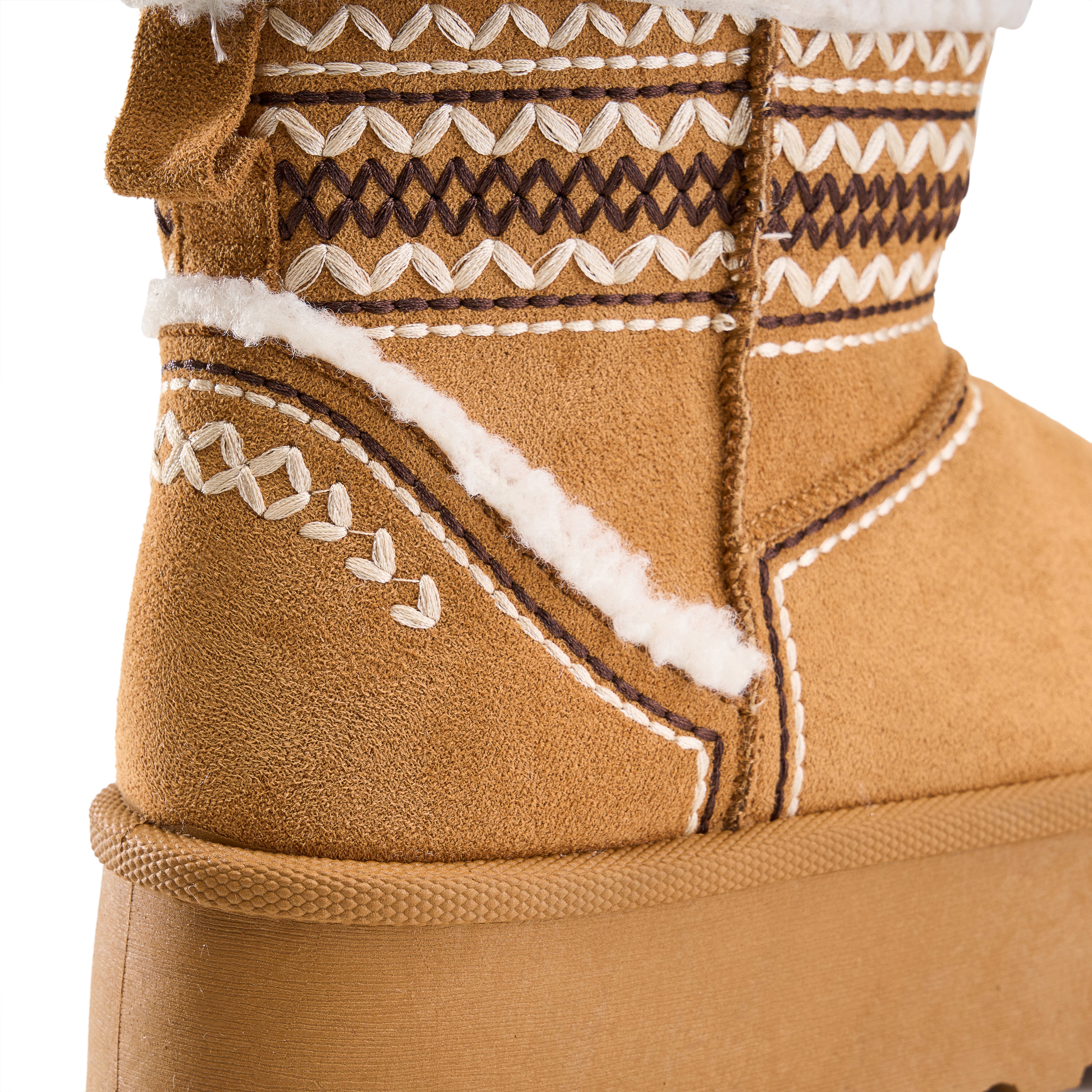 Cozy Stitch Ankle Boots - Havan