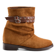 Studded Strap Mid Boot - Havan