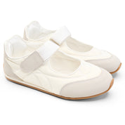 Sporty Mary Jane Sneakers - Gray