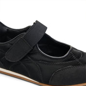 Sporty Mary Jane Sneakers - Black