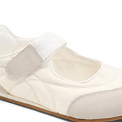 Sporty Mary Jane Sneakers - Gray