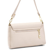 Chic Envelope Shoulder Bag with Extra Strap - Beige