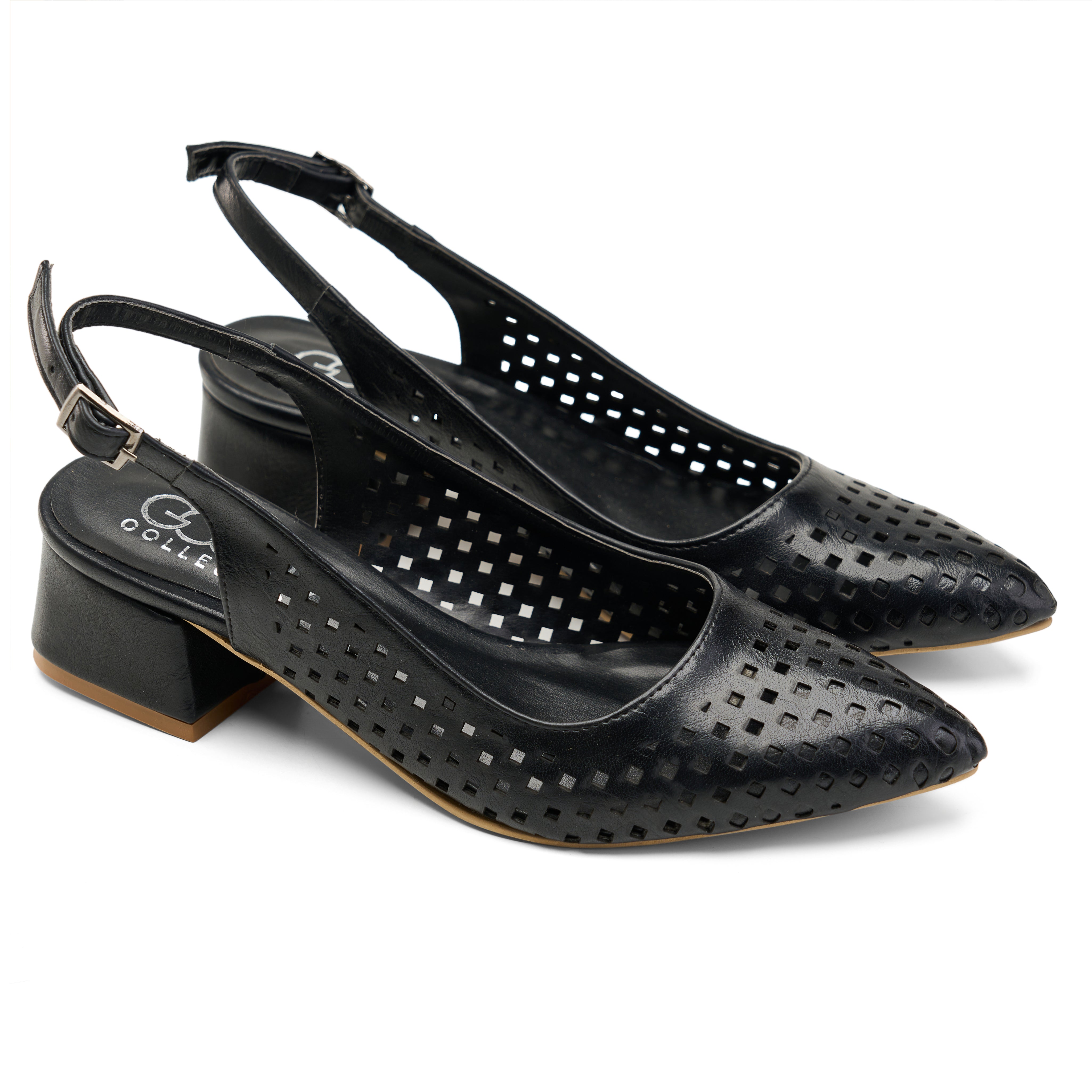 The Matrix Block Heel - Black