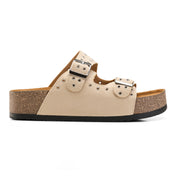 Grommet Glide Slides - Beige