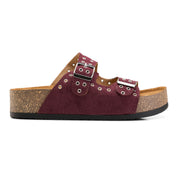Grommet Glide Slides - Maroon
