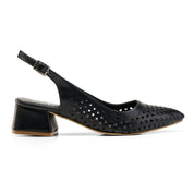 The Matrix Block Heel - Black