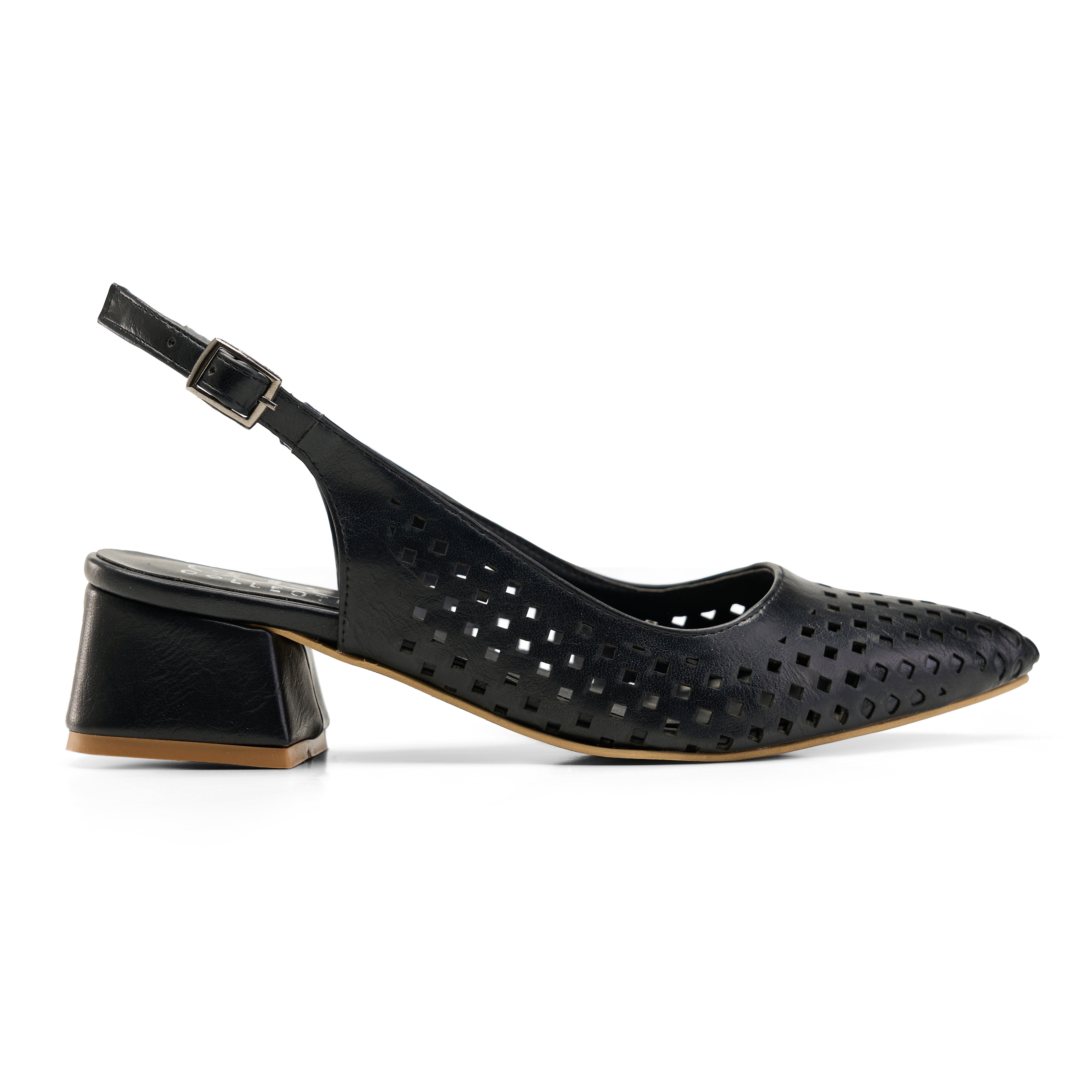 The Matrix Block Heel - Black