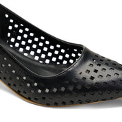 The Matrix Block Heel - Black