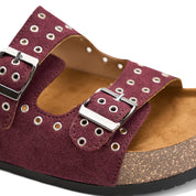 Grommet Glide Slides - Maroon