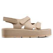 Urban Strappy Chunky Sandals - Beige